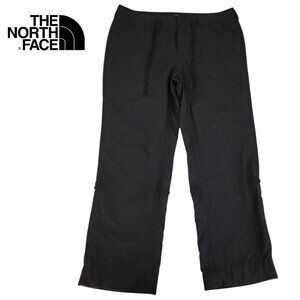 THE NORTH FACE Roll-Up Trail Pants – Black Hiking Cargo, Size 14